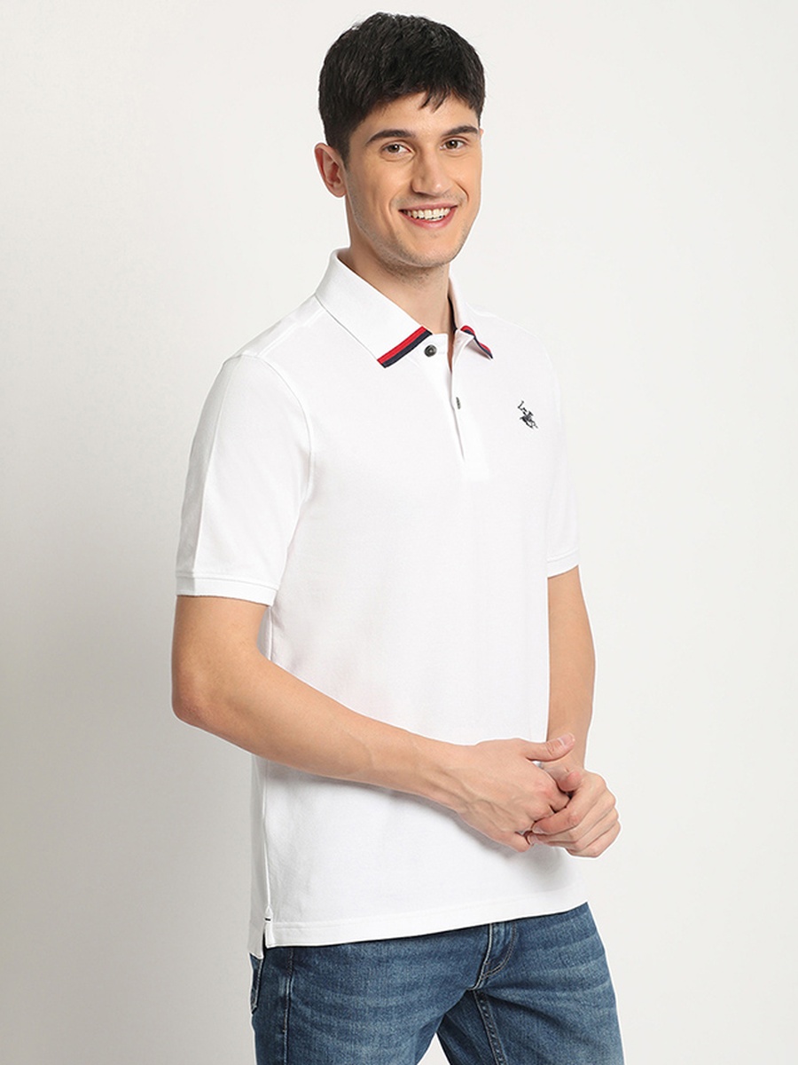 Men Regular Fit Cotton Polo