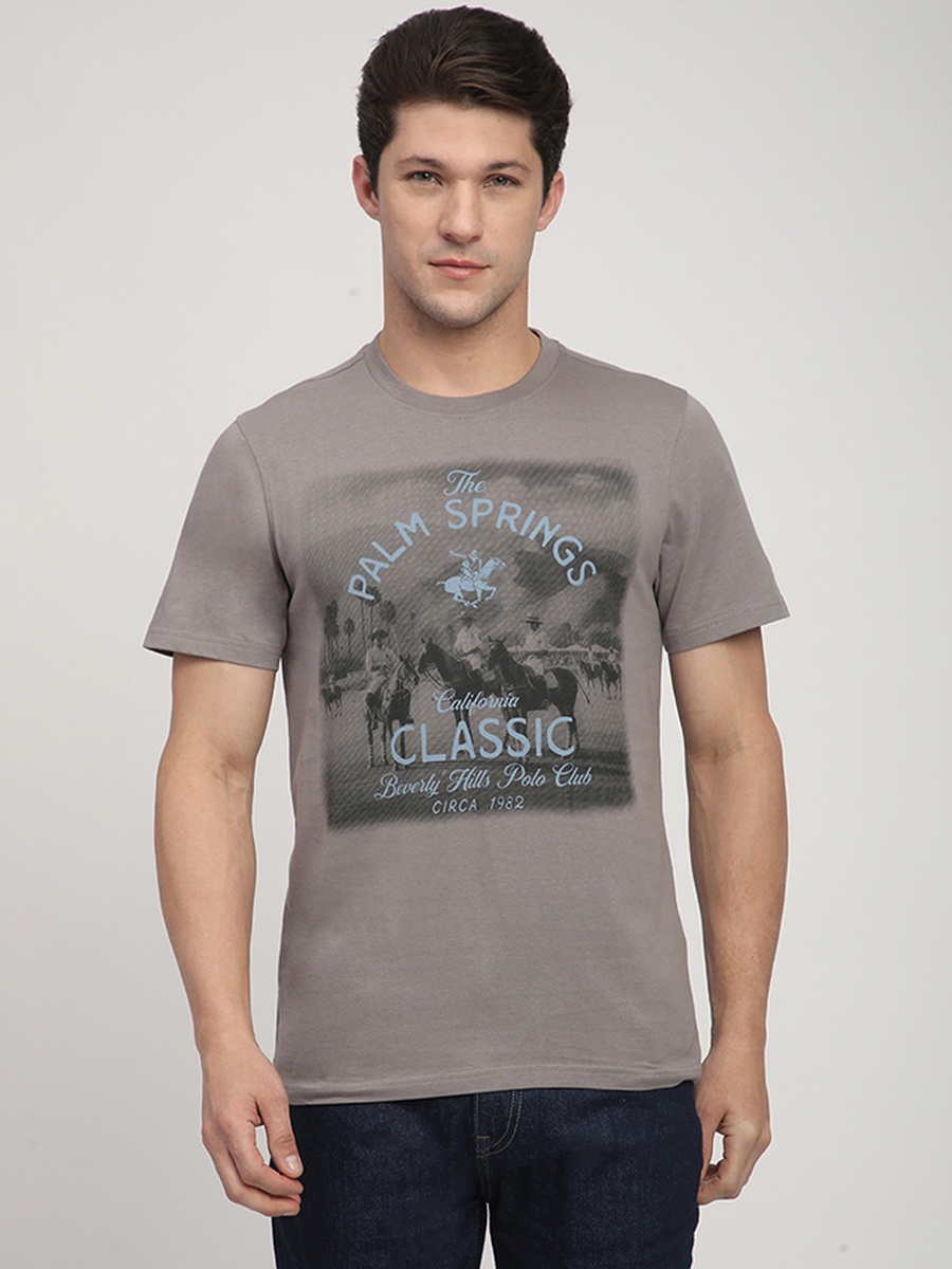 Men Regular Fit Graphic Print T-Shirt