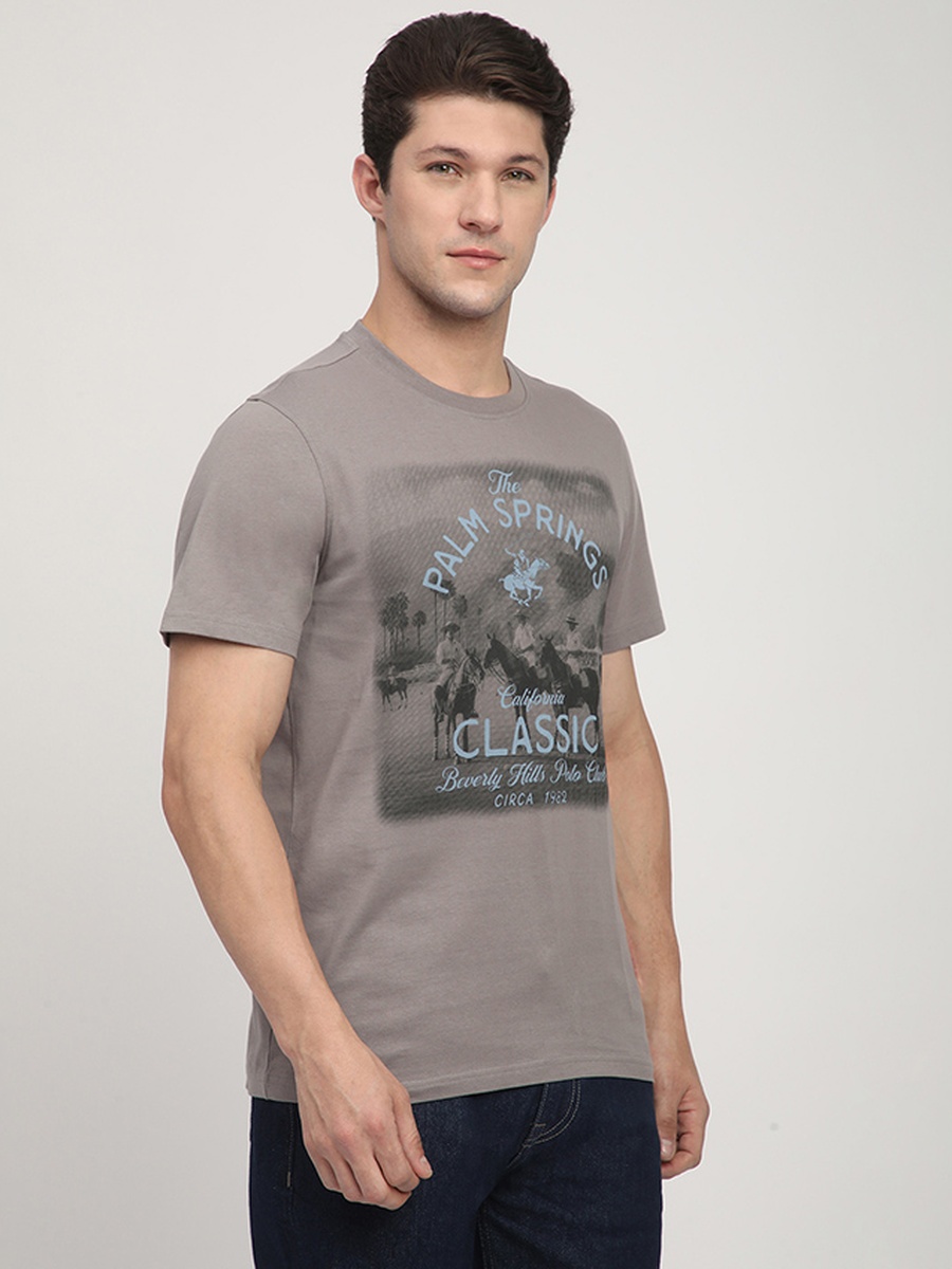 Men Regular Fit Graphic Print T-Shirt