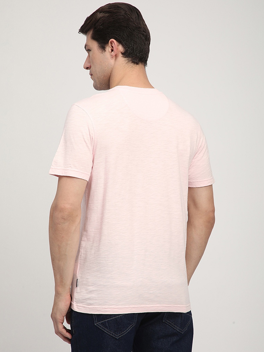 Men Regular Fit Round Neck T-Shirt