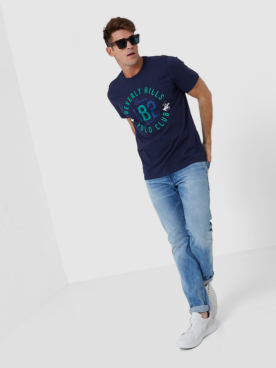 Men Regular Fit Printed T-Shirt