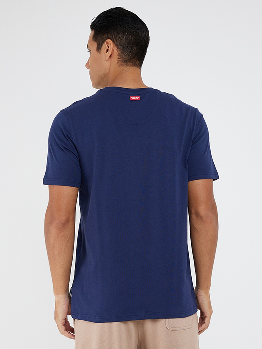 Men Regular Fit Graphic Cotton T-Shirt