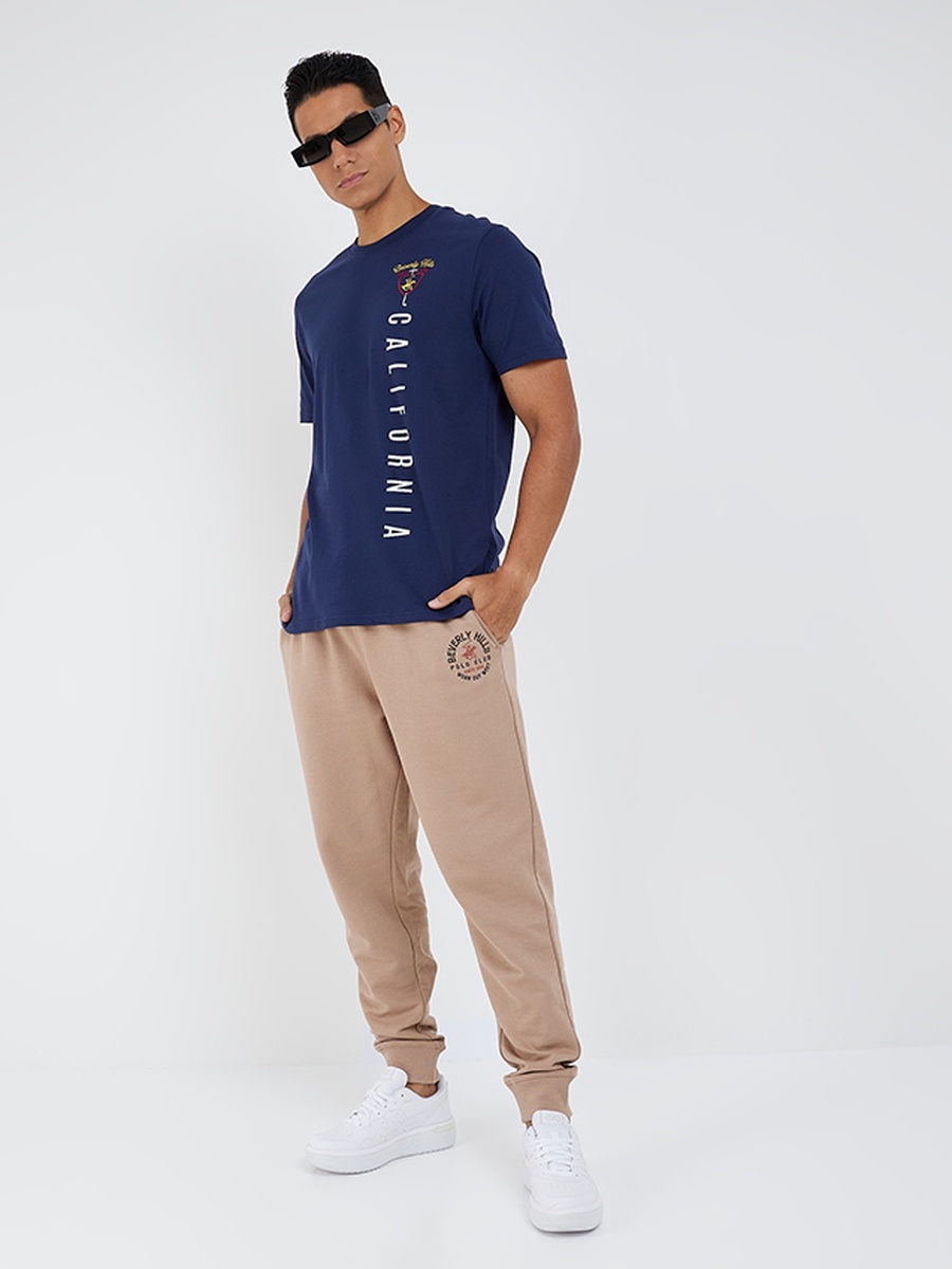 Men Regular Fit Graphic Cotton T-Shirt