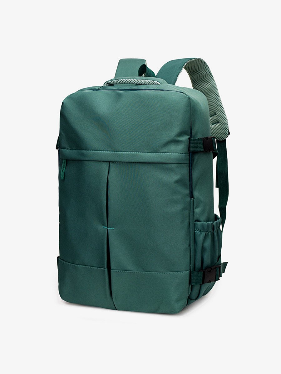 Green Zip Closure Backpack