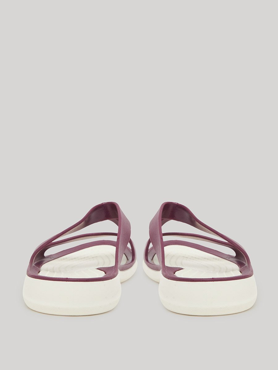 Purple Comfort Flat Sandals