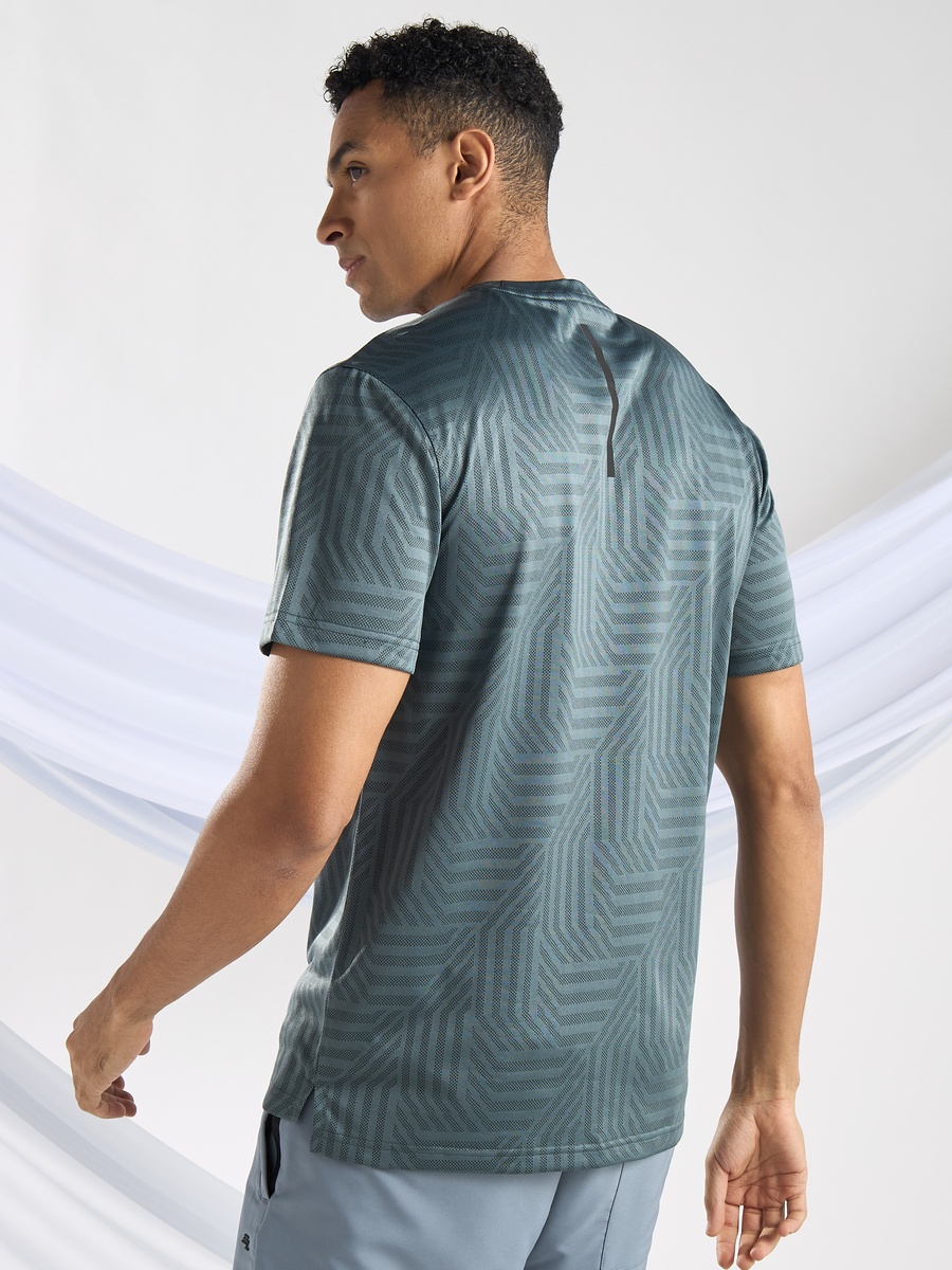 Jacquard Textured T-Shirt