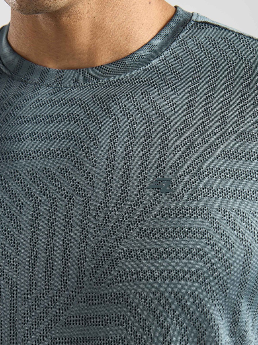 Jacquard Textured T-Shirt