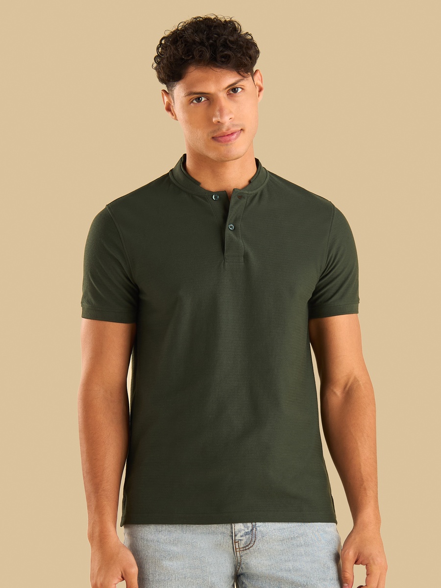 Henley Neck T-Shirt