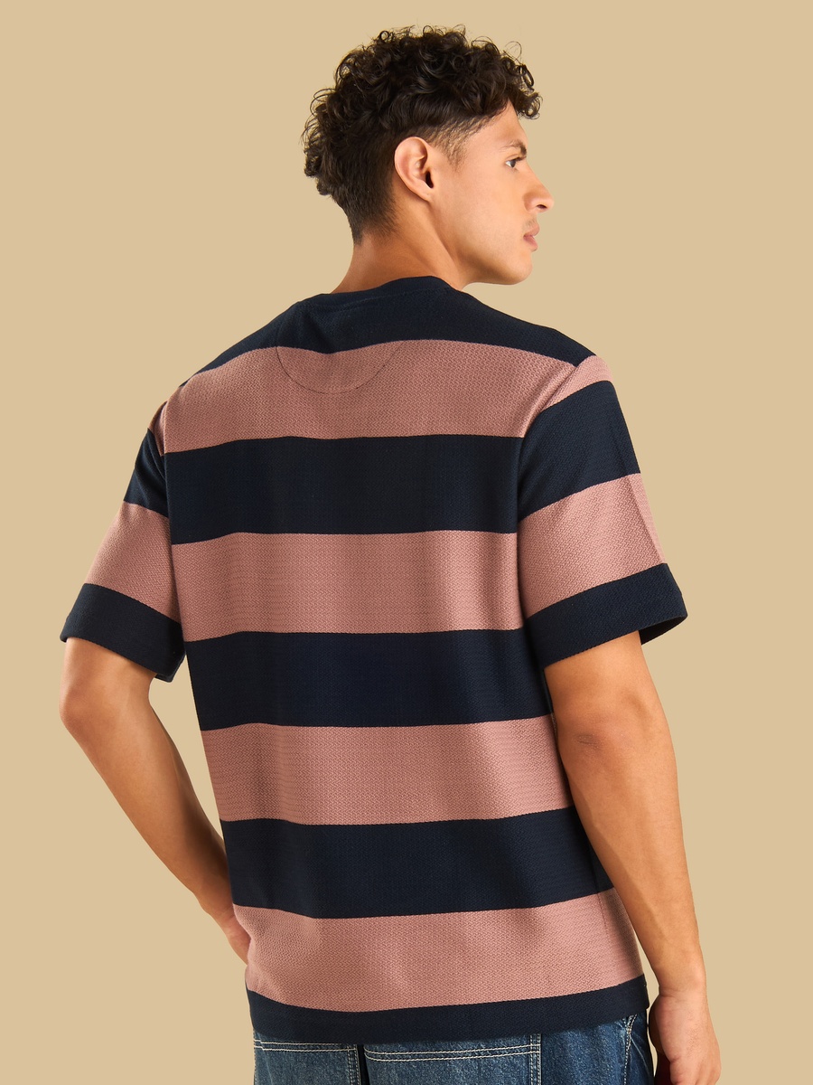 Striped Pique T-Shirt