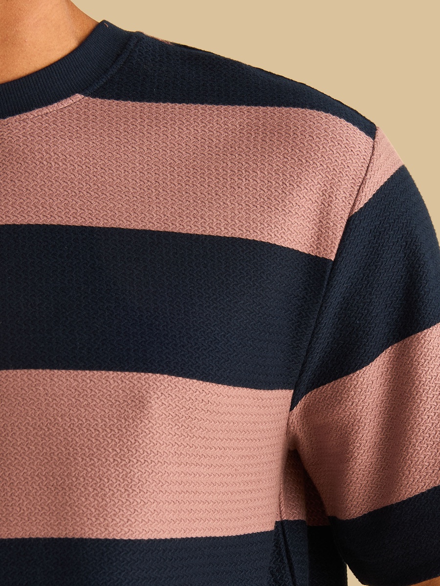 Striped Pique T-Shirt
