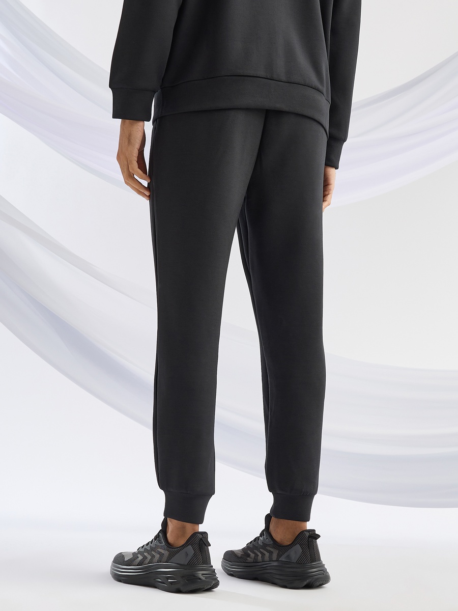 Regular Fit Drawstring Closure Joggers