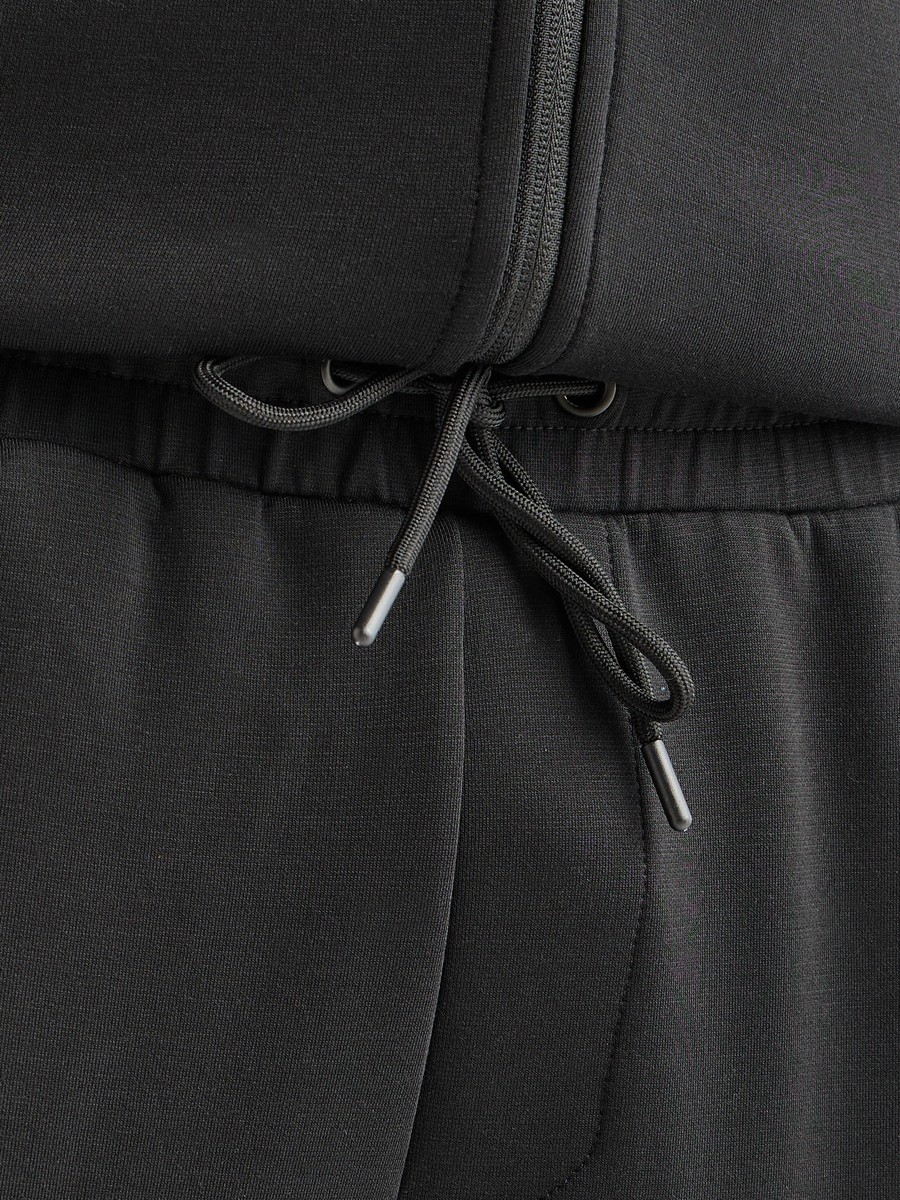Regular Fit Drawstring Closure Joggers