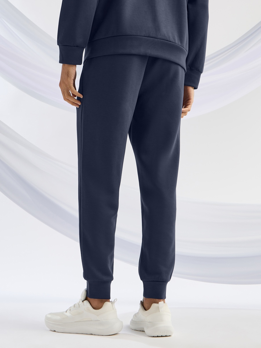 Regular Fit Drawstring Closure Joggers