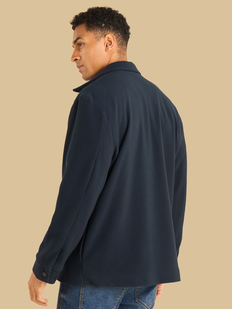 Textured Vertical Knit Jacket