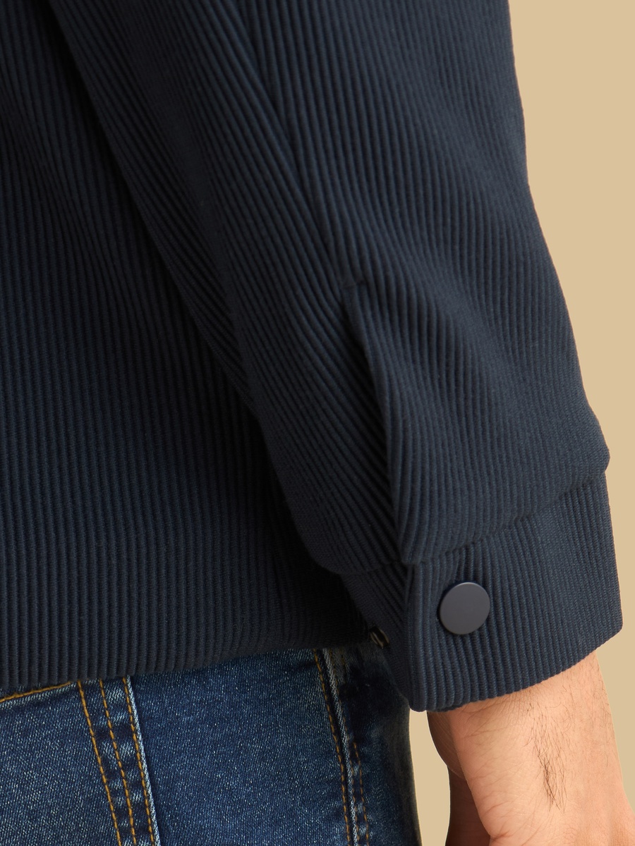 Textured Vertical Knit Jacket
