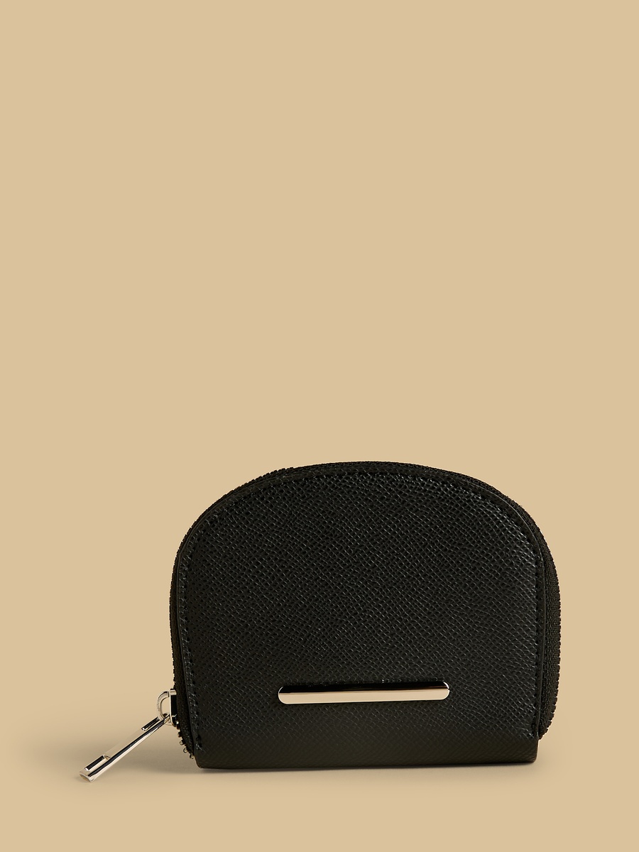 Textured Zip Around Wallet