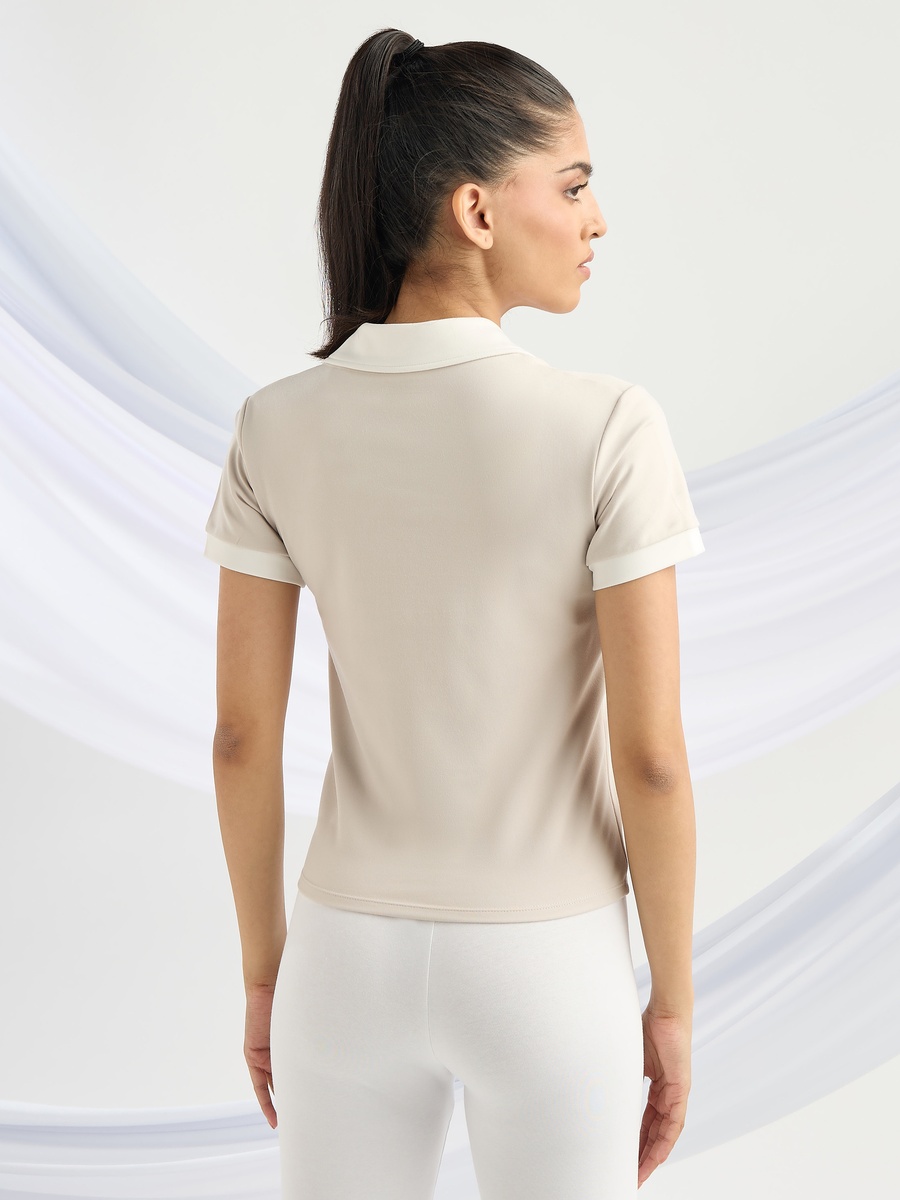 Solid Polo T-Shirt
