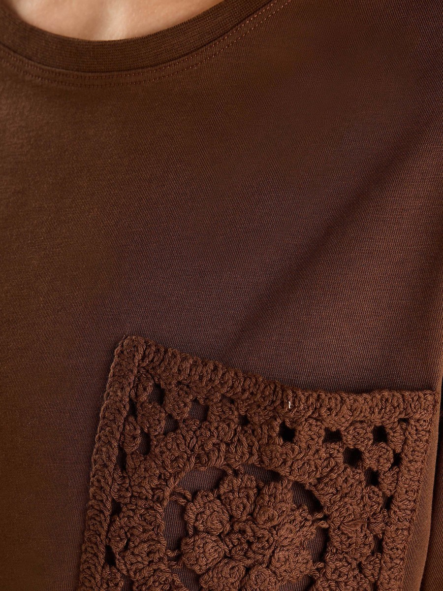 Crochet Pocket Top