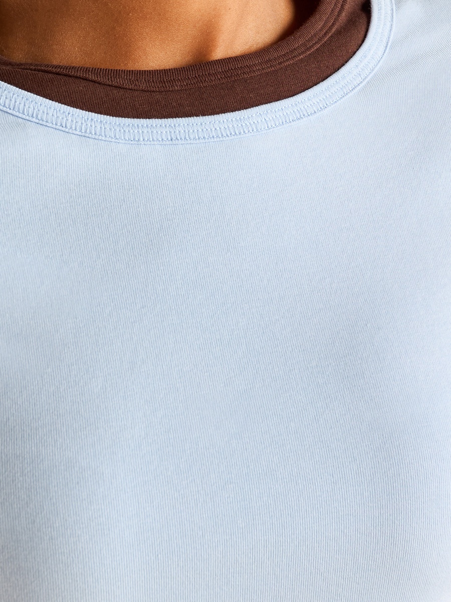 Layered Fitted Top