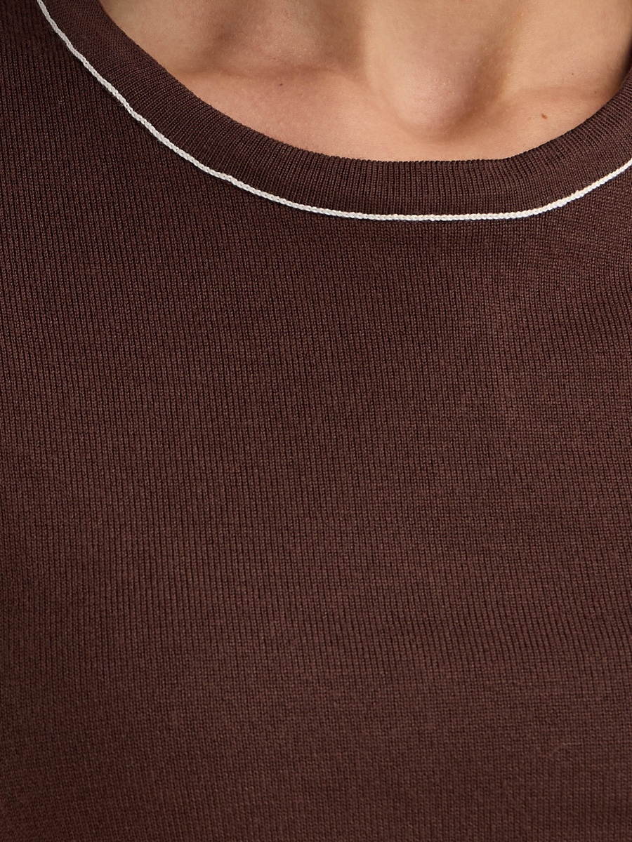 Tipping Detail Sweater