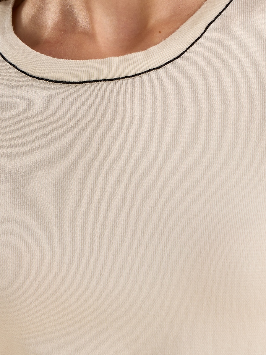 Tipping Detail Sweater