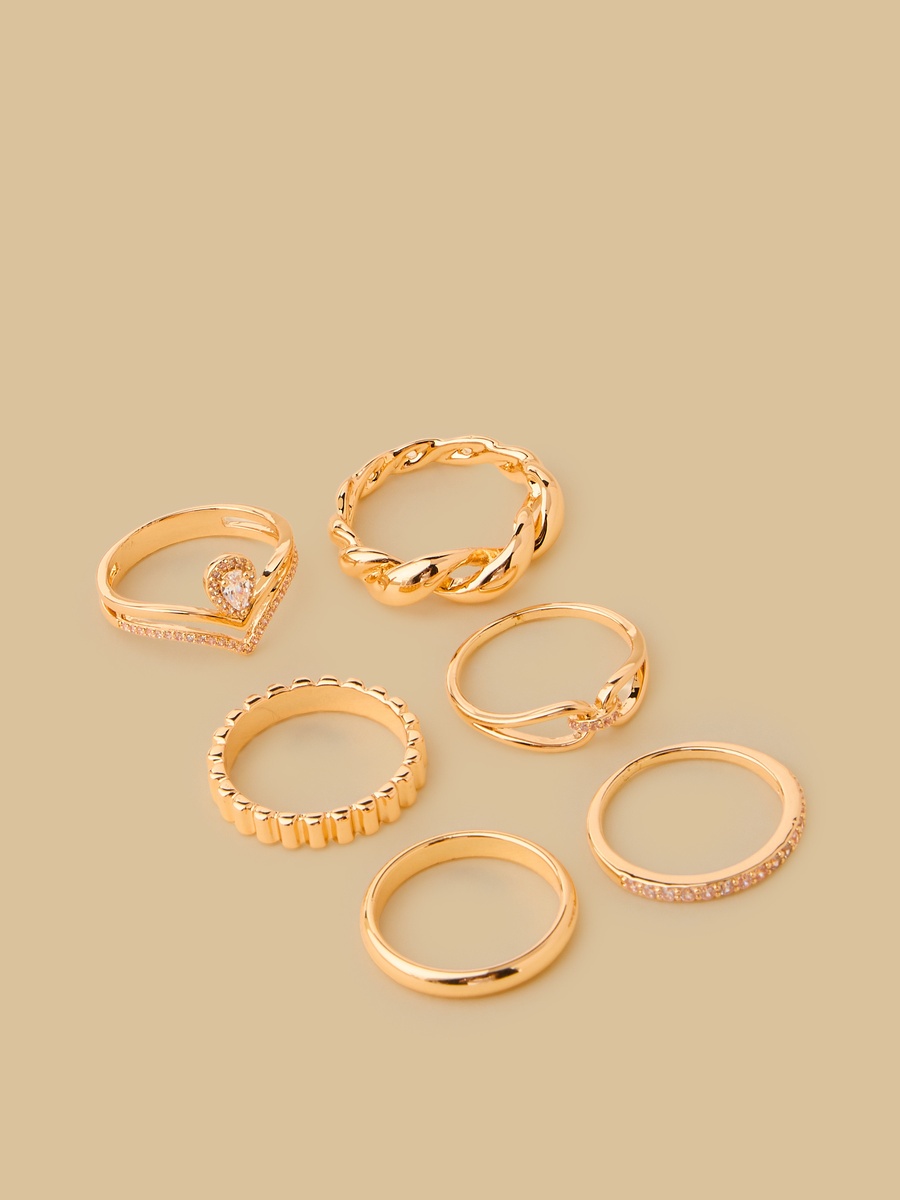 Pack of 6 - Assorted Ring