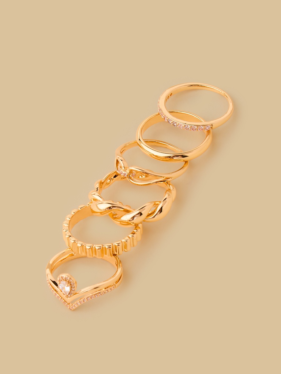 Pack of 6 - Assorted Ring