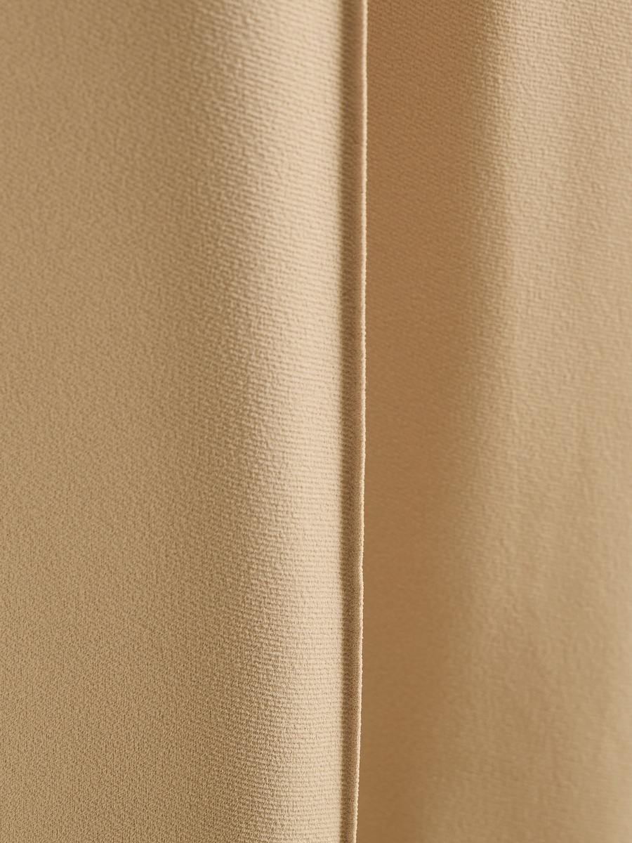Pintuck Detail Wide Leg Trousers