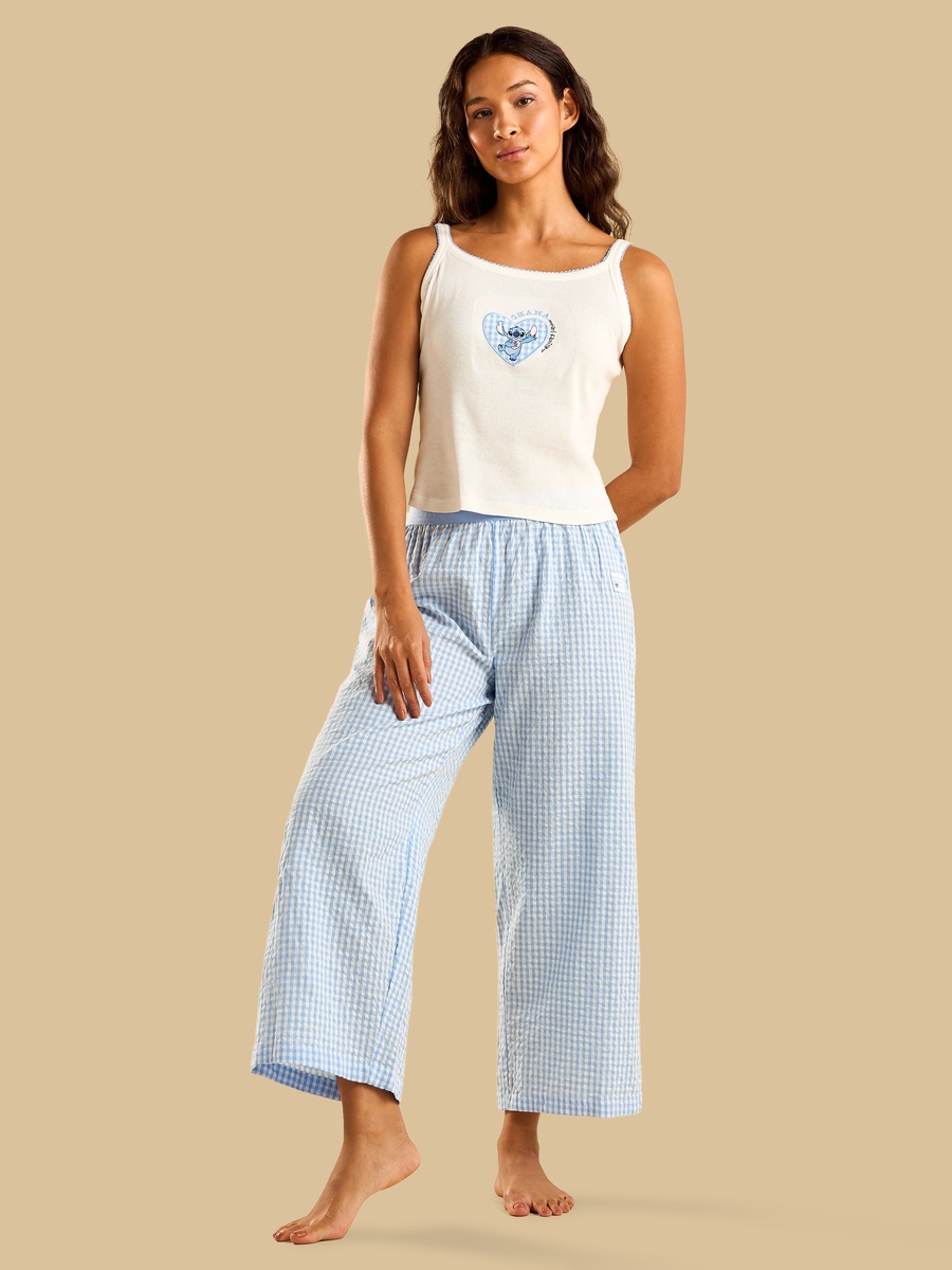 Stitch Print Pyjama Set