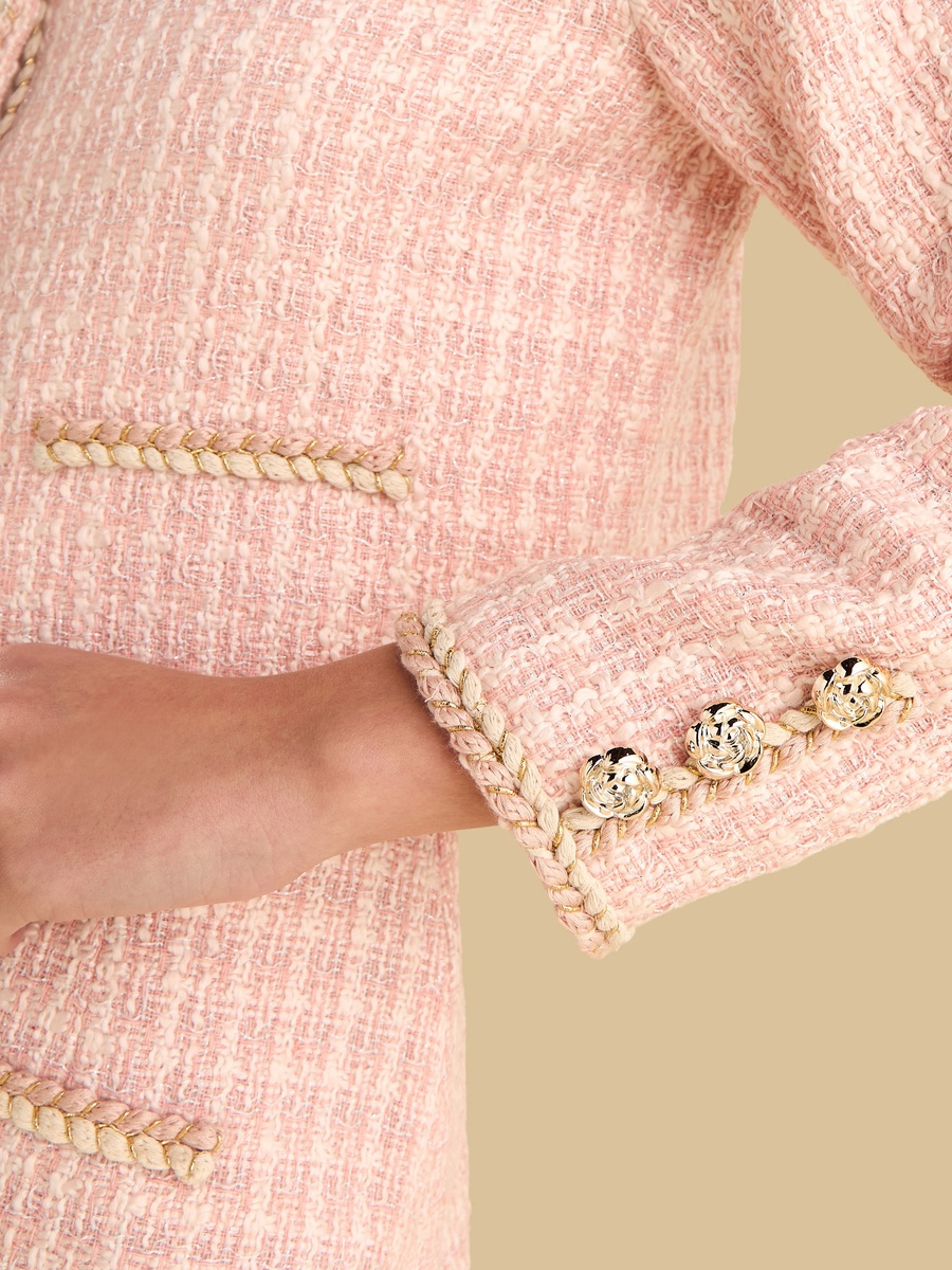 Textured Tweed Jacket