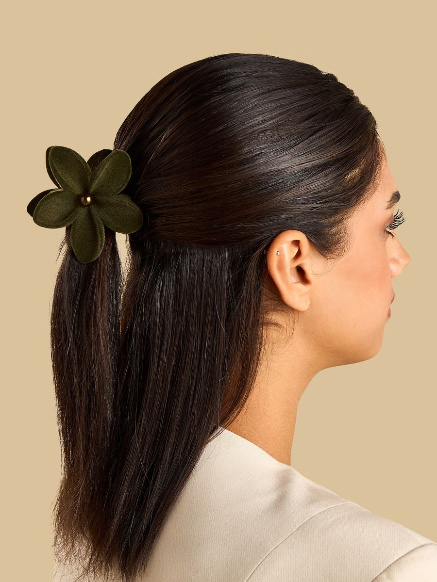 Pack of 3 - Floral Hair Clamp