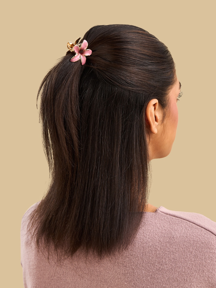 Pack of 3 - Floral Hair Clamp