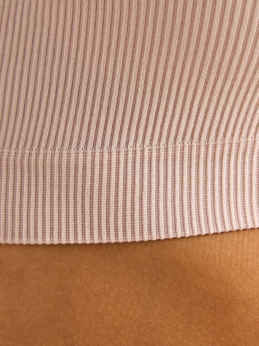 Ribbed Wired Push-Up Bra