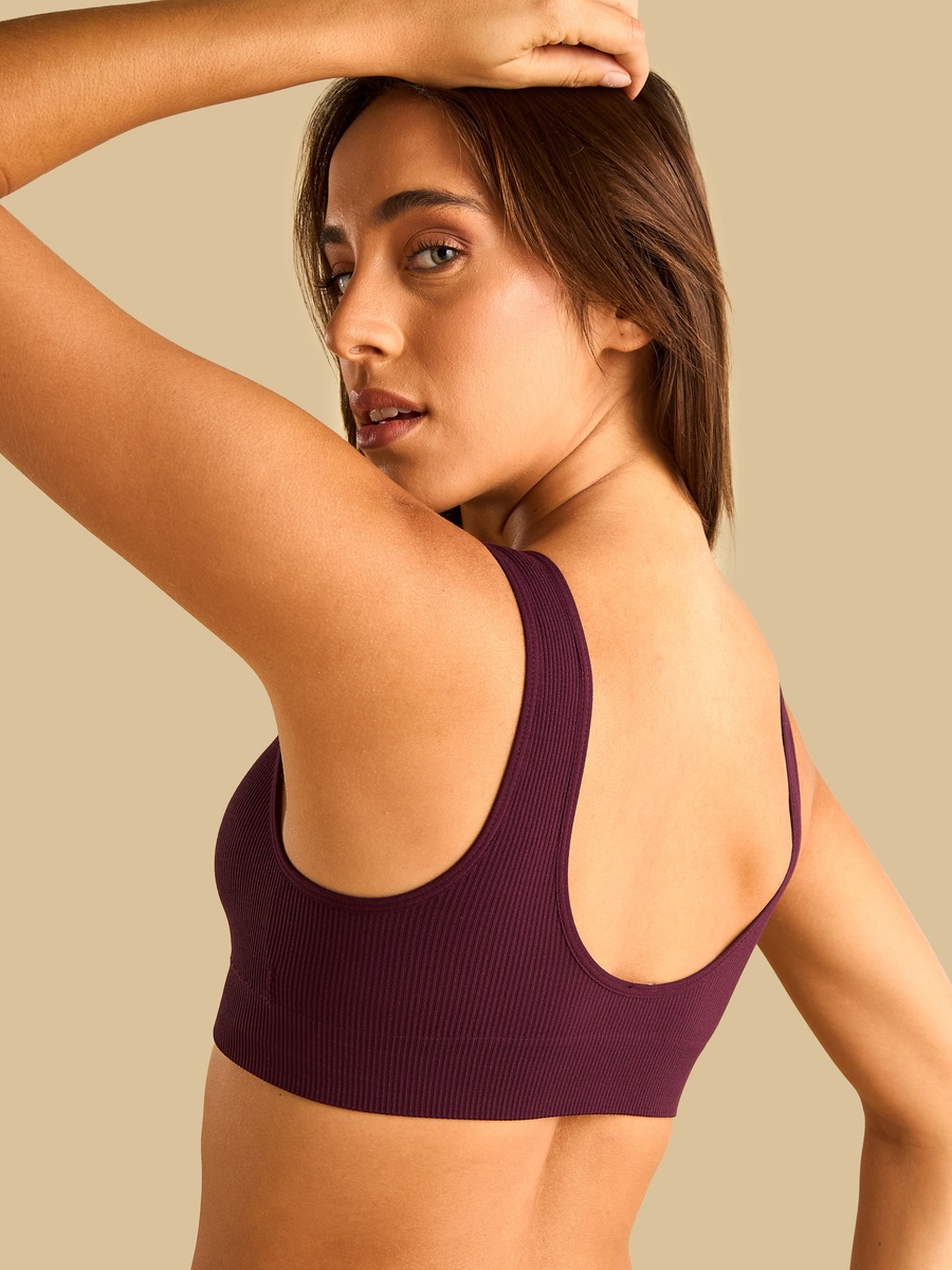 Ribbed Seamless Crop Top