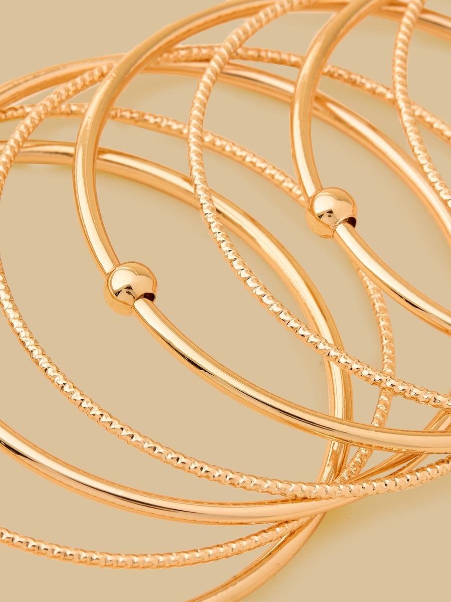 Pack of 8 - Metallic Bangle