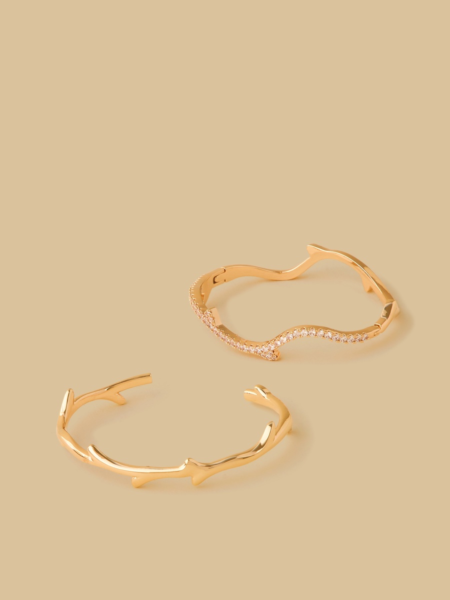 Pack of 2 - Assorted Cuff Bracelet