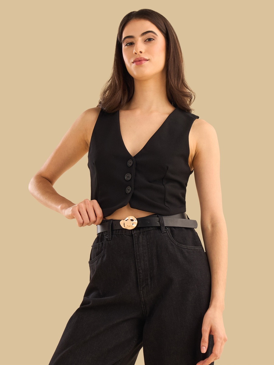 Pack of 2 - Metal Buckle Belt