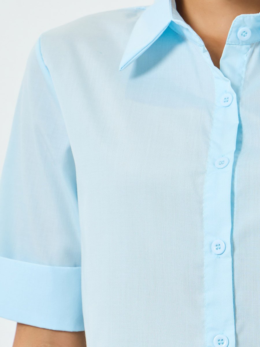 Light Blue Long Sleeve Shirt