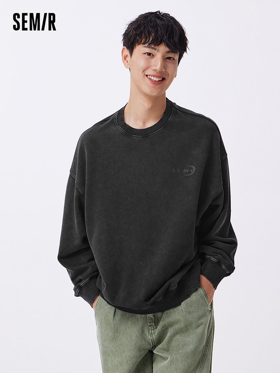 Sweatshirt with Front and Back Print