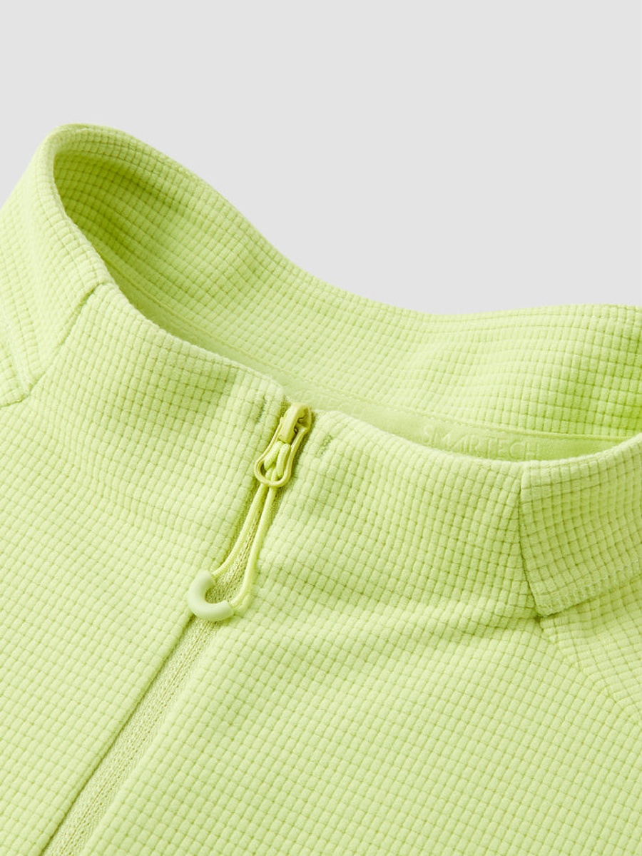 Half Zip Long Sleeve Top
