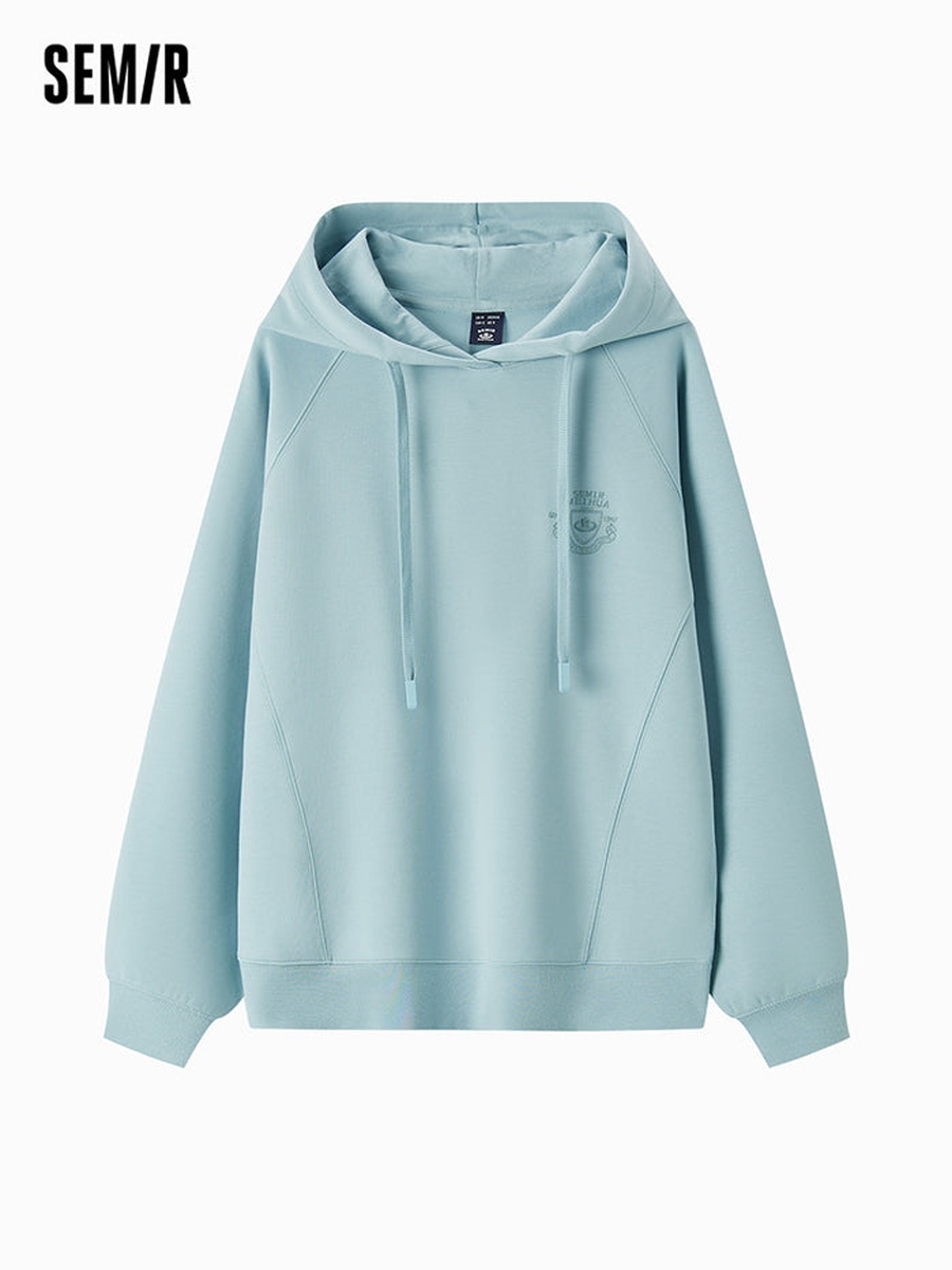 Women Hoodie with A Embroidery
