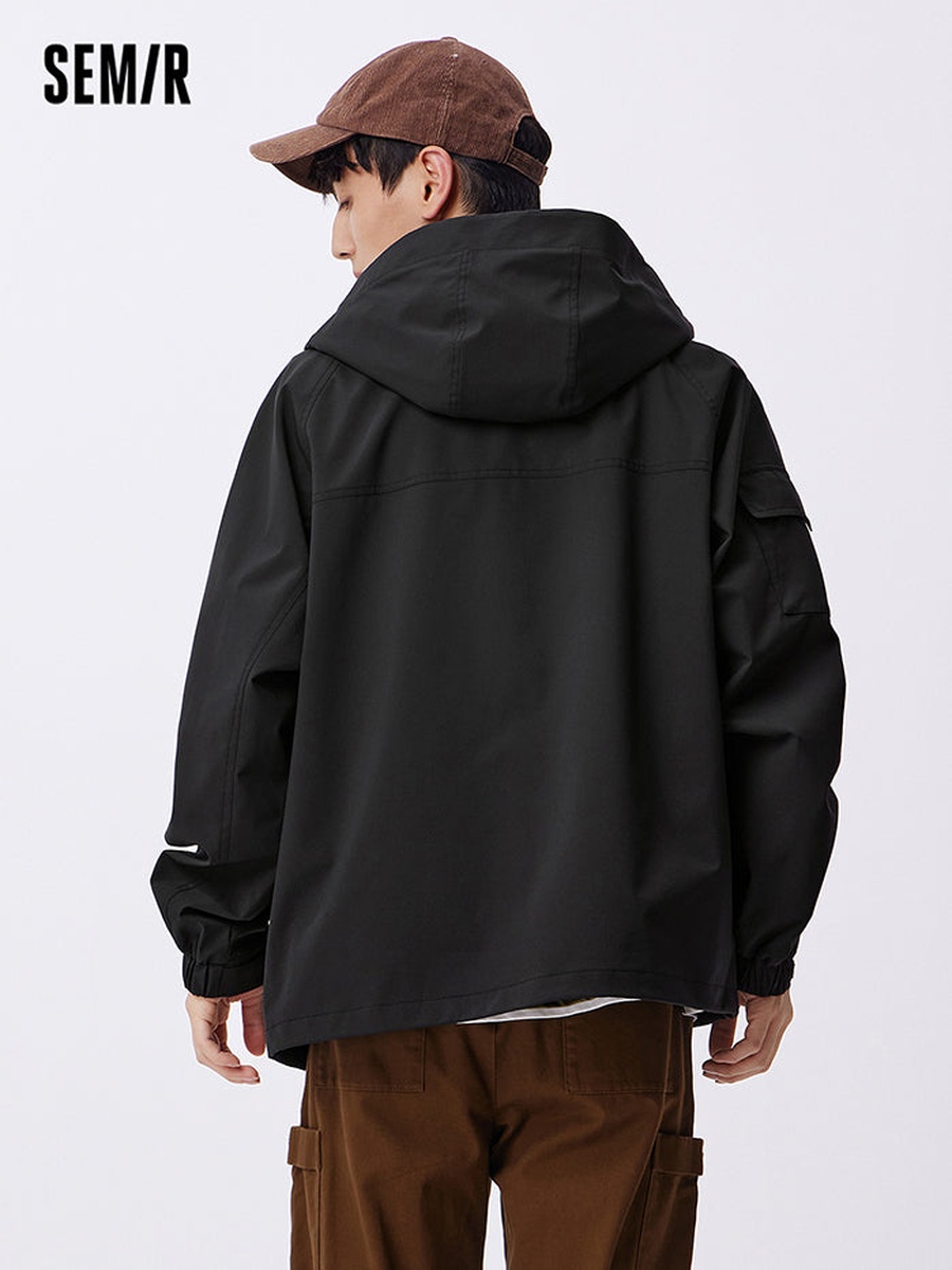 Men Contrast Colored Jacket