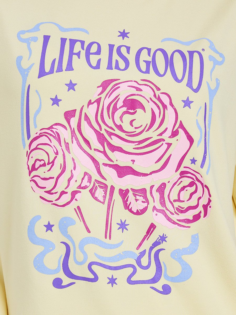 Yellow Graphic Print Oversized T-Shirt