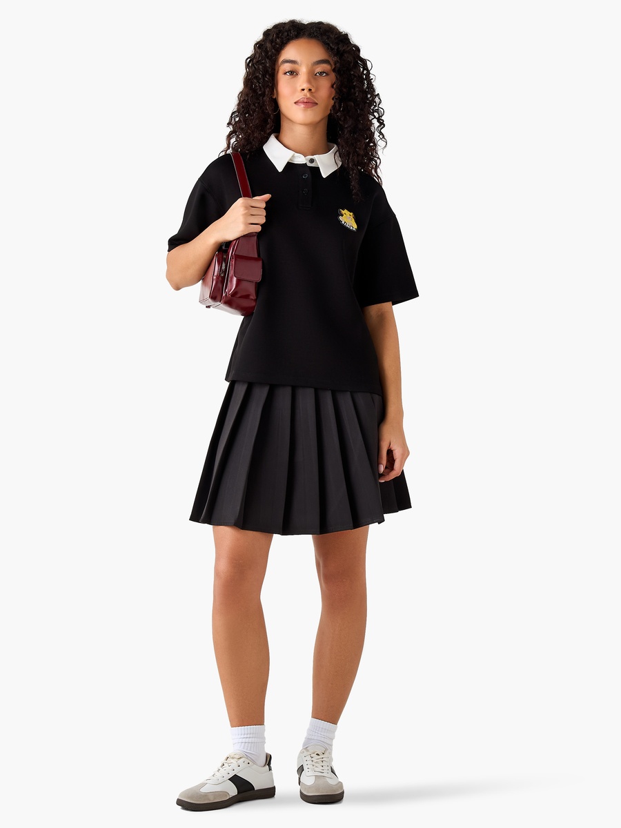 Polo T-Shirt with Simba Embossed Patch