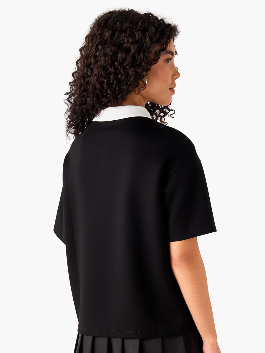 Polo T-Shirt with Simba Embossed Patch