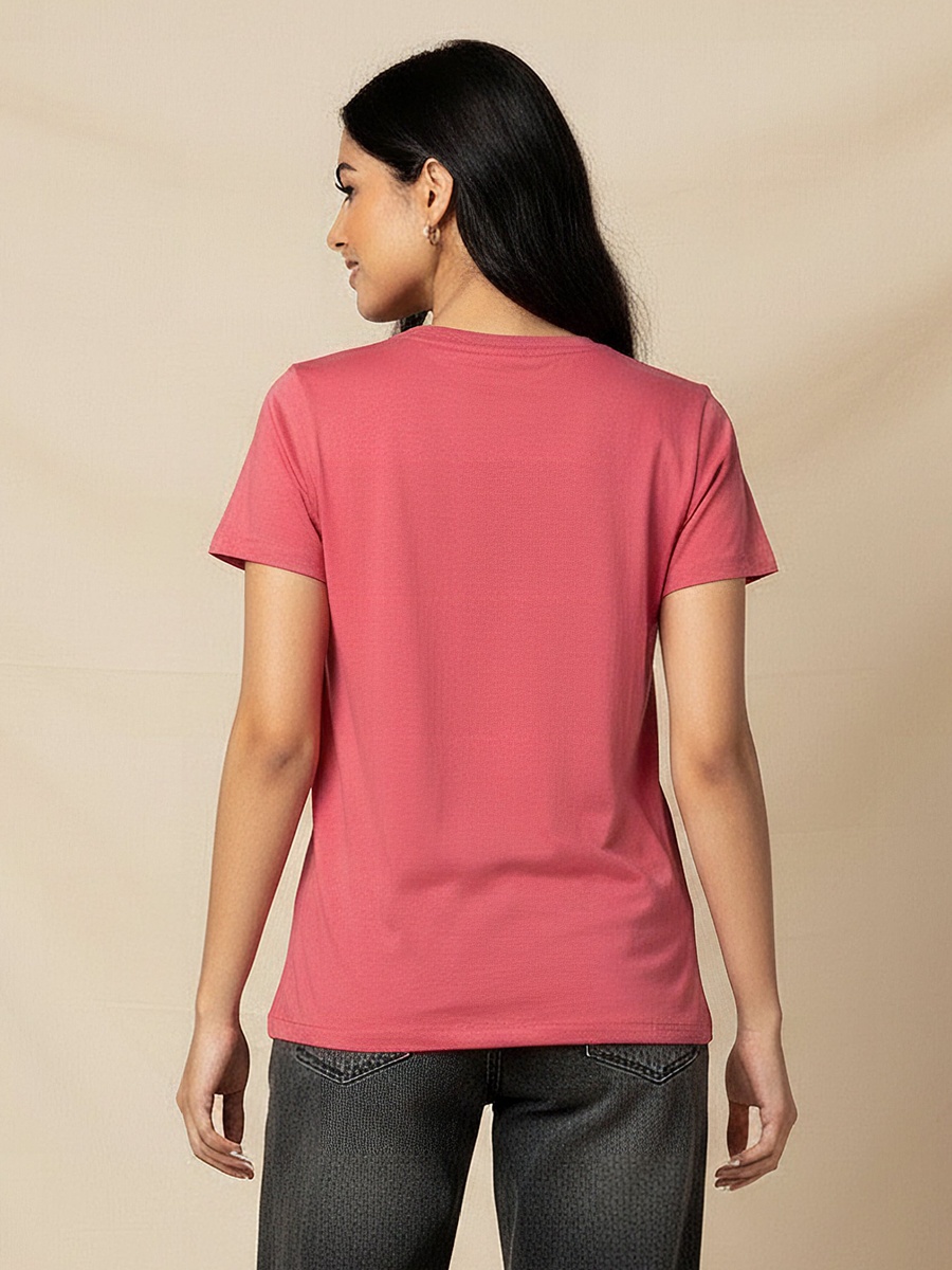 Cotton T-Shirt with Barbie Print