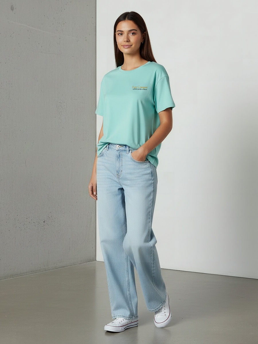 Regular Fit Cotton T-Shirt with Print