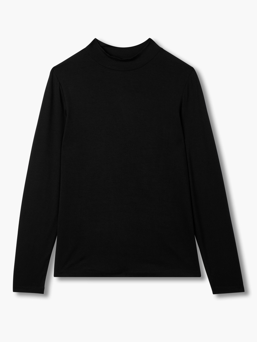 Regular Fit High Neck Long Sleeves T-Shirt - Set of 2