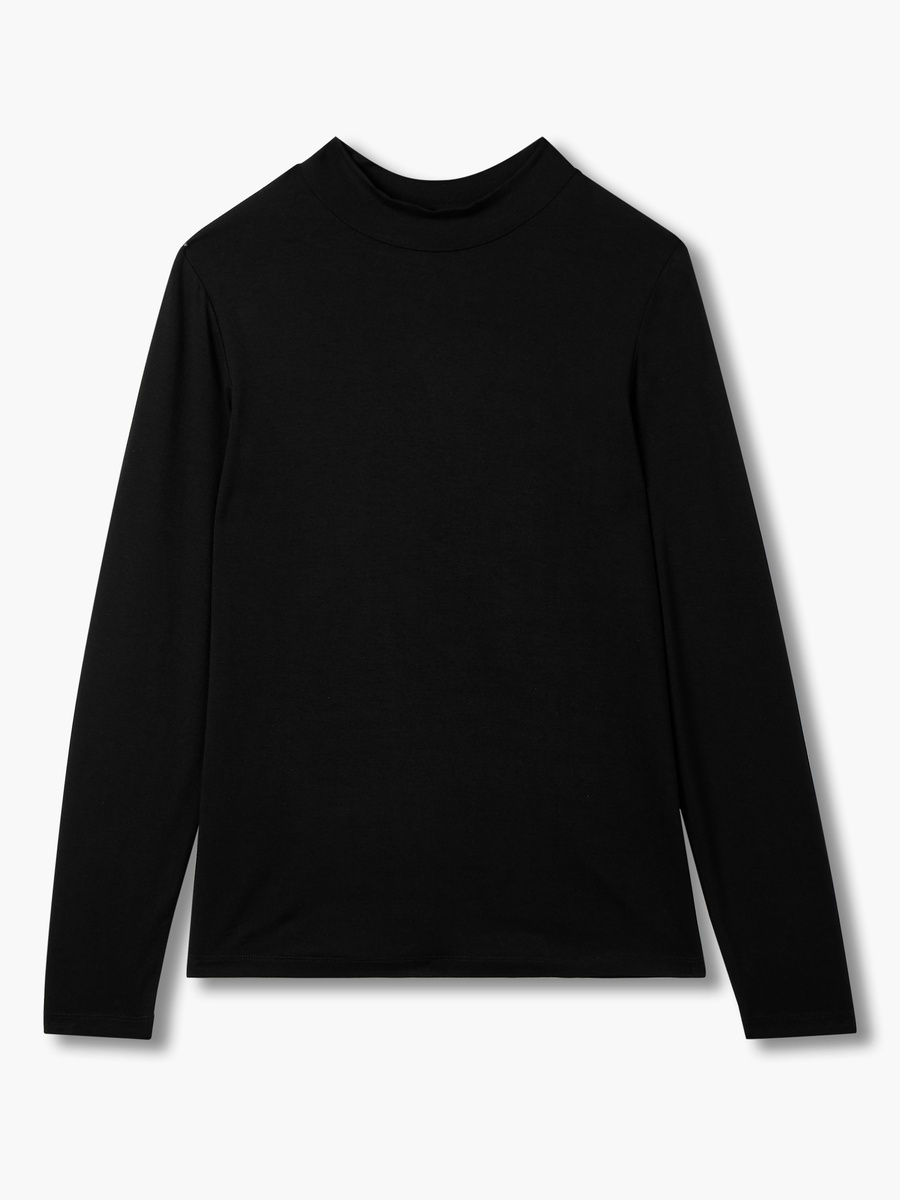 Regular Fit High Neck Long Sleeves T-Shirt - Set of 2