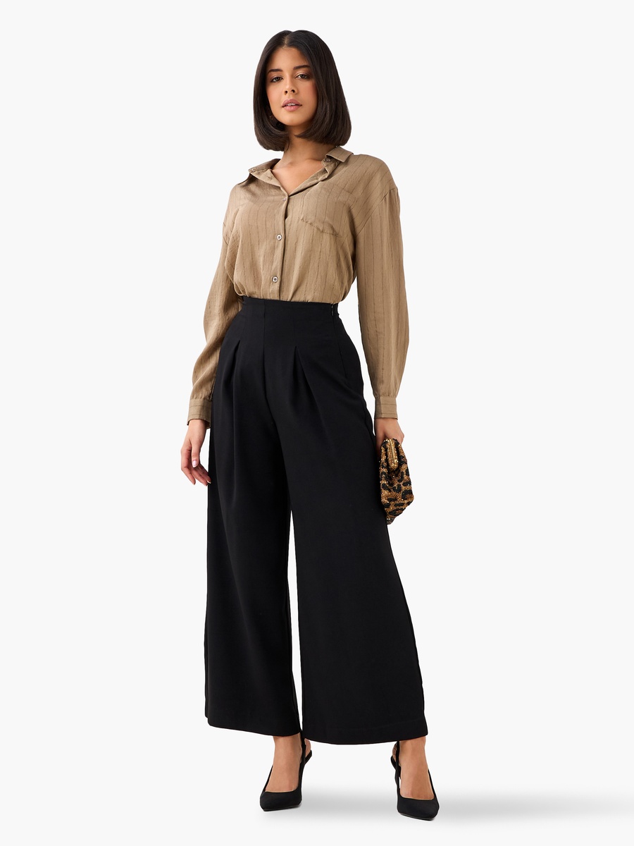 Regular Fit Shirt with Stripes